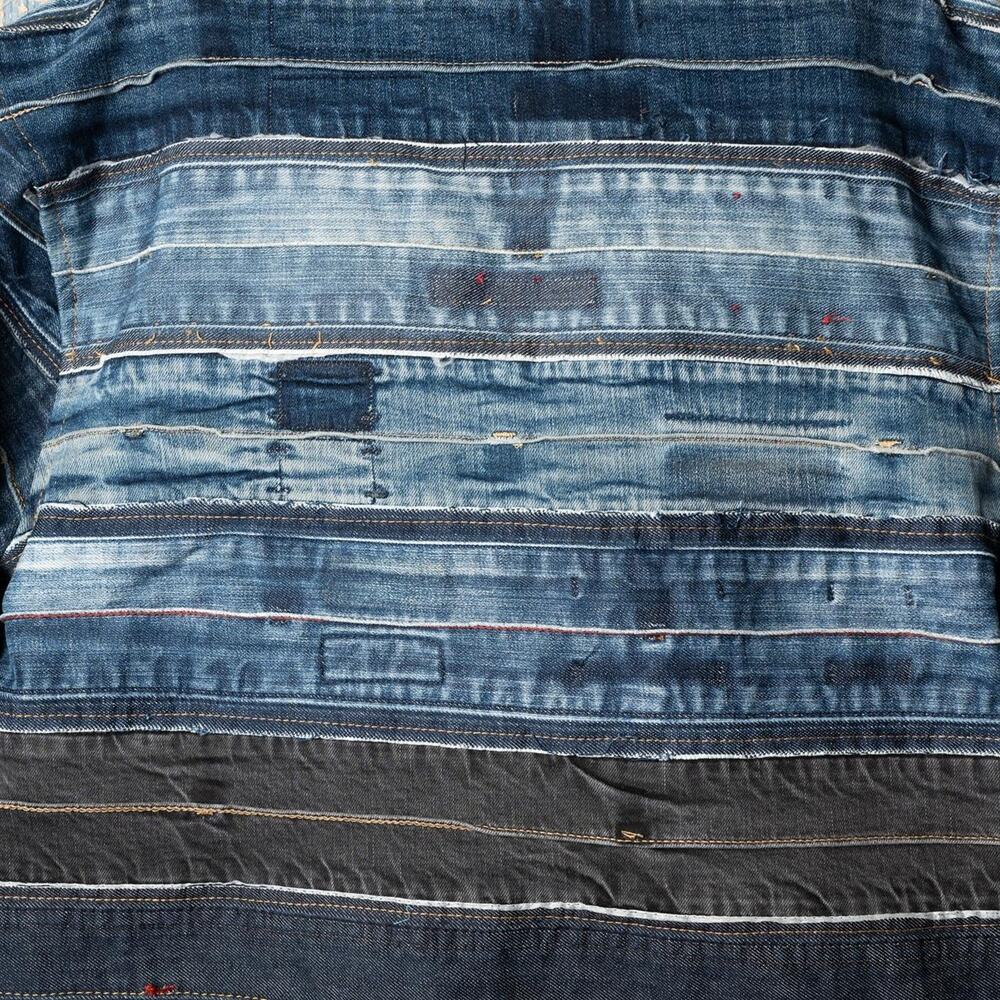 Custom Upcycled levis denim jacket , One of One Rework - Picture 8 of 8